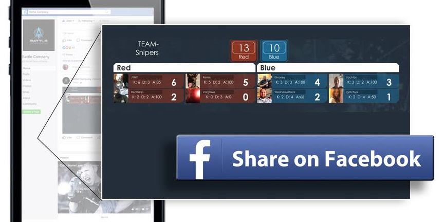 Laser Tag and Facebook Connect in EDGE 3.1