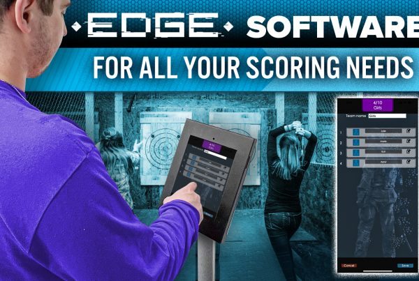 manual scoring software and sound board laser tag