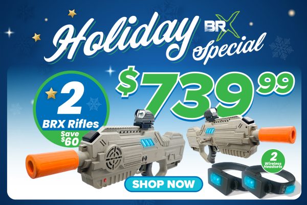 BRX Laser Tag Duo | 2025 Holiday Special | 2-Pack